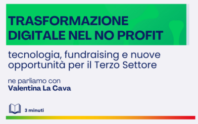 TRASFORMAZIONE DIGITALE NEL NO PROFIT