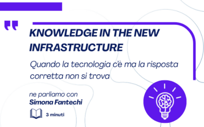 Knowledge is the new infrastructure